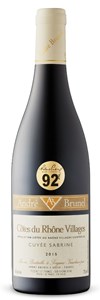 15 Cotes Du Rhone Villages Sabrine (La Cerise 2015